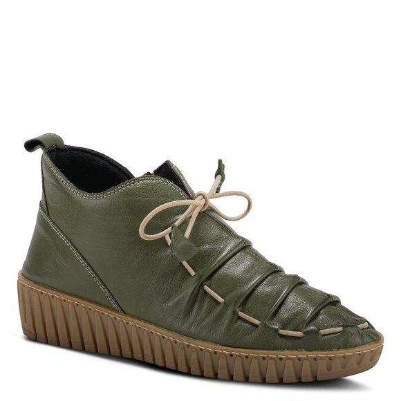 SPRING STEP NESPEA BOOTS OLIVE GREEN - Picture 1 of 7